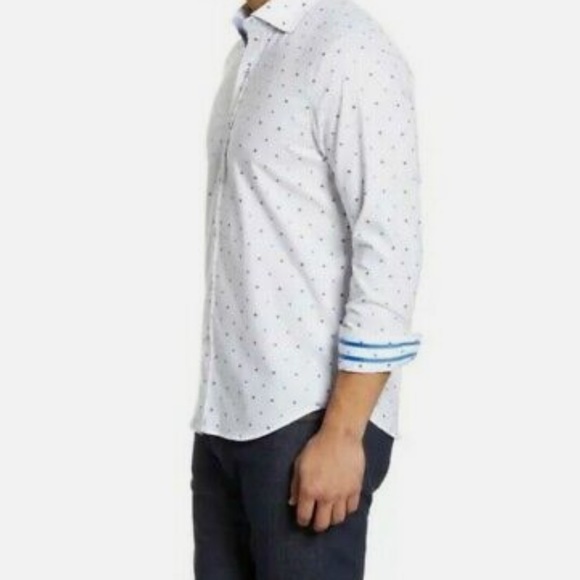 ROBERT GRAHAM ‘CABERTO’ TAILORED FIT FLORAL BUTTON-UP SHIRT - Picture 3 of 15